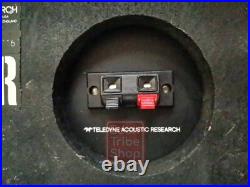 Pair of Teledyne Acoustic Research AR93Q Black Speaker Cabinet AR