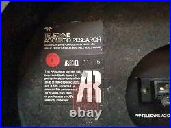 Pair of Teledyne Acoustic Research AR93Q Black Speaker Cabinet AR