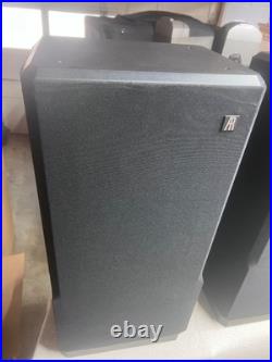 Pair of Teledyne Acoustic Research AR93Q Speakers (Serviced)(Black) NICE