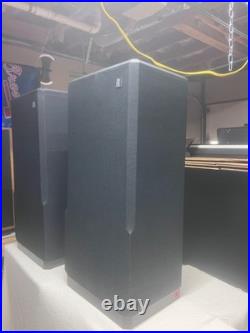 Pair of Teledyne Acoustic Research AR93Q Speakers (Serviced)(Black) NICE