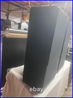Pair of Teledyne Acoustic Research AR93Q Speakers (Serviced)(Black) NICE