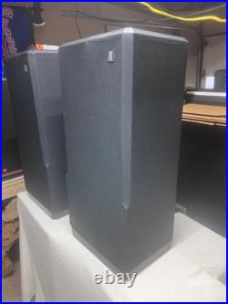 Pair of Teledyne Acoustic Research AR93Q Speakers (Serviced)(Black) NICE