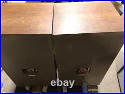 Pair of True Vintage Heath Acoustic Research AR3a AS3a All Is Original Re-coned
