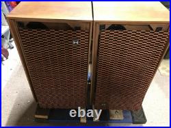 Pair of True Vintage Heath Acoustic Research AR3a AS3a All Is Original Re-coned