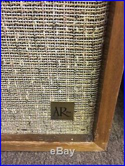Pair of Vintage 1960s Acoustic Research AR-2 Speakers