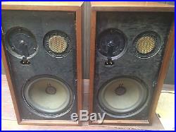 Pair of Vintage 1971 Acoustic Research AR-2ax SPEAKERS Sequential Serial Numbers