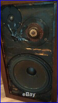 Pair of Vintage ACOUSTIC RESEARCH AR-3a AR3A SPEAKERS New Surrounds PRO Restored