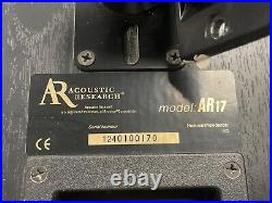Pair of Vintage Acoustic Research AR17 Bookshelf Speakers (PREWONED)