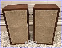 Pair of Vintage Acoustic Research AR4x Speakers ORIGINAL UNTOUCHED