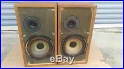 Pair of Vintage Acoustic Research AR4x Speakers ORIGINAL UNTOUCHED