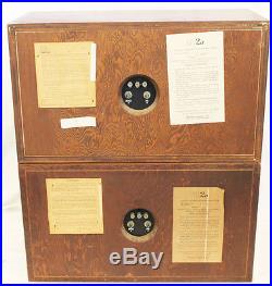 Pair of Vintage Acoustic Research AR-2a Speaker Local Pickup Parts/Repair