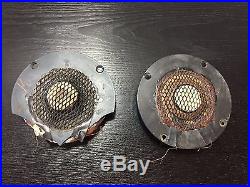 Pair of Vintage Acoustic Research AR-3a AR-3 Midrange Speakers 1969 WORKING