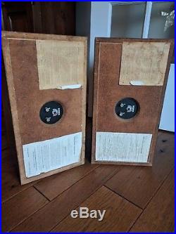 Pair of Vintage Acoustic Research AR-4X Speakers Tested Working