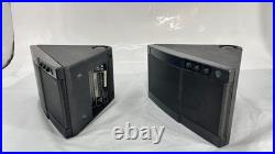 Pair of Vintage Acoustic Research AR Powered Partner 570 Wedge Speakers AV750/57