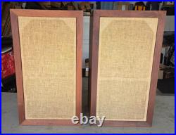 Pair of Vtg. Acoustic Research AR3a Speakers AS IS S/N 24084 & 24371