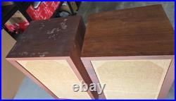 Pair of Vtg. Acoustic Research AR3a Speakers AS IS S/N 24084 & 24371