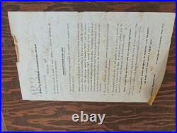 Pair of Vtg. Acoustic Research AR3a Speakers AS IS S/N 24084 & 24371