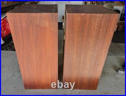 Pair of Vtg. Acoustic Research AR3a Speakers AS IS S/N 24084 & 24371