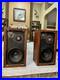 Pair of original cherry vintage Acoustic Research AR-3 speakers