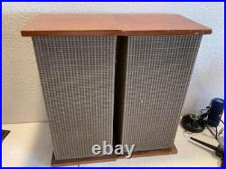 Pair of vintage Bigg of California BOC-14-P floor speakers Home Audio Untested