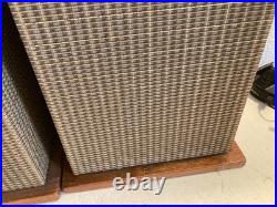 Pair of vintage Bigg of California BOC-14-P floor speakers Home Audio Untested