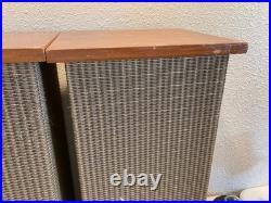 Pair of vintage Bigg of California BOC-14-P floor speakers Home Audio Untested