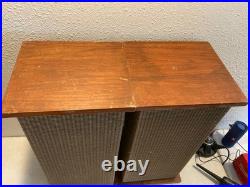 Pair of vintage Bigg of California BOC-14-P floor speakers Home Audio Untested