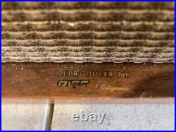 Pair of vintage Bigg of California BOC-14-P floor speakers Home Audio Untested