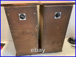 Pair of vintage Bigg of California BOC-14-P floor speakers Home Audio Untested