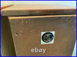 Pair of vintage Bigg of California BOC-14-P floor speakers Home Audio Untested
