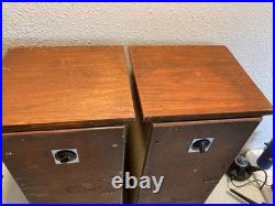 Pair of vintage Bigg of California BOC-14-P floor speakers Home Audio Untested