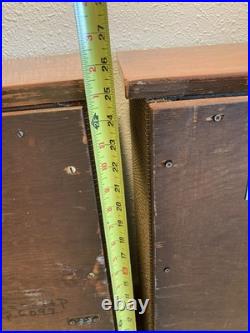 Pair of vintage Bigg of California BOC-14-P floor speakers Home Audio Untested