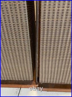 Pair of vintage Bigg of California BOC-14-P floor speakers Home Audio Untested