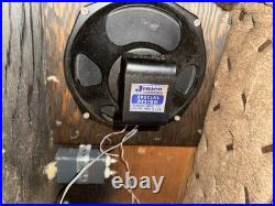 Pair of vintage Bigg of California BOC-14-P floor speakers Jensen Home Audio