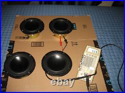 QTY 4 Acoustic Research AR-1 High Resolution Mid Bass Drivers