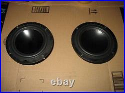 QTY 4 Acoustic Research AR-1 High Resolution Mid Bass Drivers