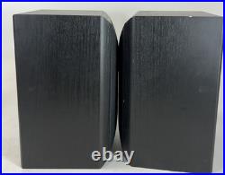 RARE Acoustic Research AR17 Bookshelf Speakers 2.0 Channel Wired Black Pair