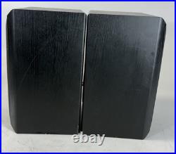 RARE Acoustic Research AR17 Bookshelf Speakers 2.0 Channel Wired Black Pair