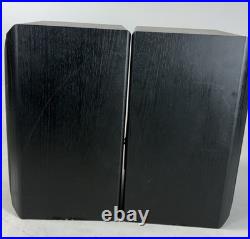 RARE Acoustic Research AR17 Bookshelf Speakers 2.0 Channel Wired Black Pair