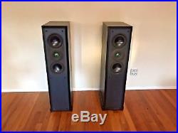 RARE Acoustic Research AR9 Speakers Black SET Sounds Great