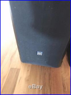 RARE Acoustic Research AR9 Speakers Black SET Sounds Great