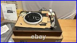 RARE NIB Old Stock Acoustic Research AR XA Turntable for Restoration Project