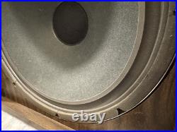 RDL Mark IV Vintage Speakers 15 Woofers 3-Way Refoamed 8 Ohms Tested Working