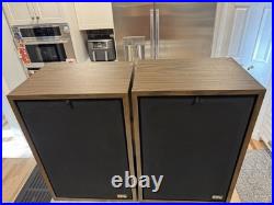 RDL Mark IV Vintage Speakers 15 Woofers 3-Way Refoamed 8 Ohms Tested Working