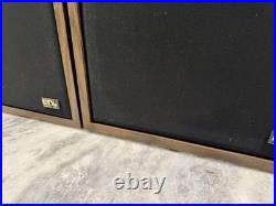 RDL Mark IV Vintage Speakers 15 Woofers 3-Way Refoamed 8 Ohms Tested Working