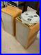 Rare Acoustic Research AR2A Speakers Fully Restored Blonde Cabinets