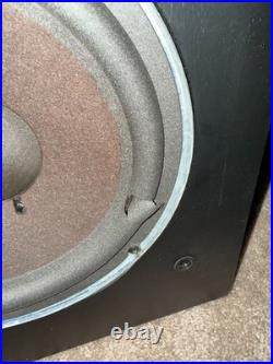 Rare Acoustic Research AR90 Legendary Vintage Hi-Fi Speakers Fully Functional