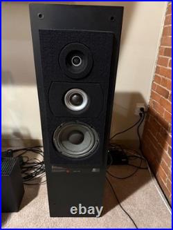 Rare Acoustic Research AR90 Legendary Vintage Hi-Fi Speakers Fully Functional