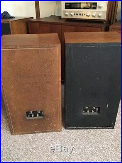 Rare Acoustic Research AR-12 Loudspeakers. Teledyne Version Of AR5/AR3a