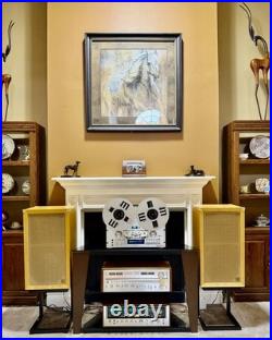 Rare Acoustic Research AR-3 Speakers. With stand. All original Rare Acoustic Research AR-3 Speakers. With stand. All original